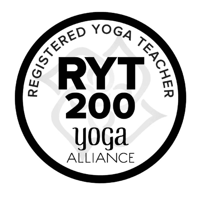 RYT 200 Yoga Alliance certification badge